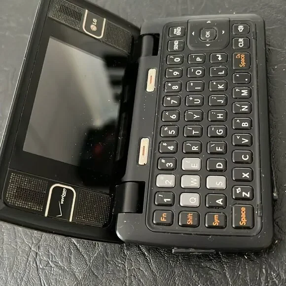 Verizon phone, old LG with pop-up keyboard