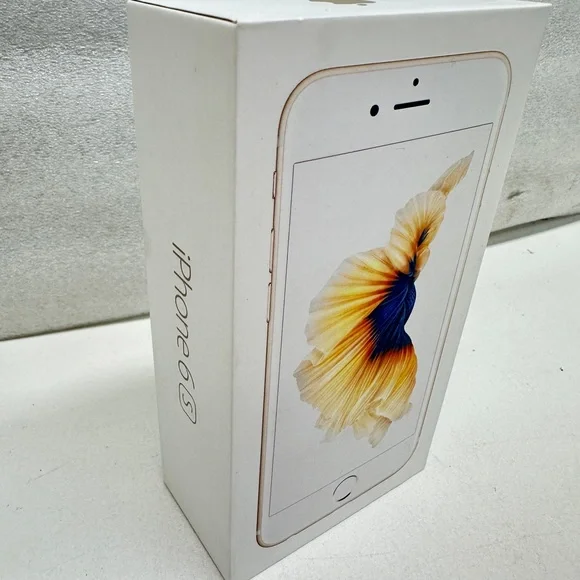 BOX ONLY Apple iPhone 6s - Gold 64Gb w/papers and stickers inside