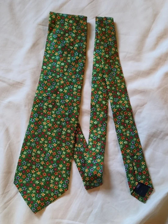 J. Crew Floral Silk Tie