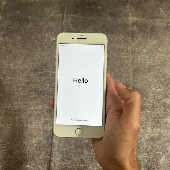 Apple iPhone 7 Plus - 32 GB - Silver White Model A1784 (AT&T) Tested Working
