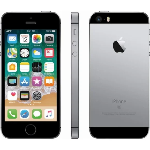 Apple iPhone SE Model 1723 64G Space Grey/Black Model MLM62VC/A Unlocked