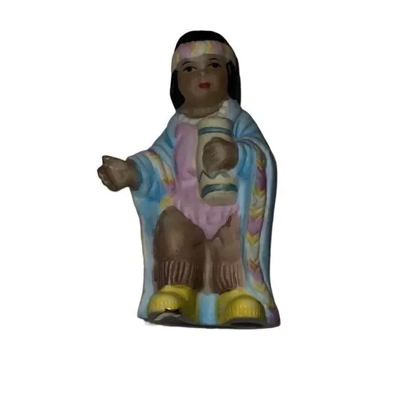 House of Lloyd Christmas Around the World Native American Nativity Wise Man