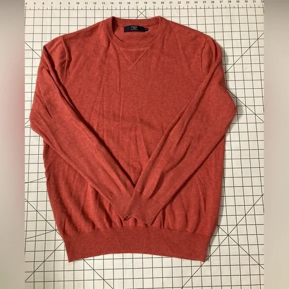 J. Crew Men’s Medium 100% Cotton‎ Rust Colored Sweatshirt