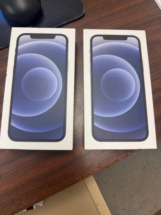 (Lot 2) Empty Boxes Apple iPhone 12 - Blue (Pair, Boxed) Both Just Boxes Apple 🍎