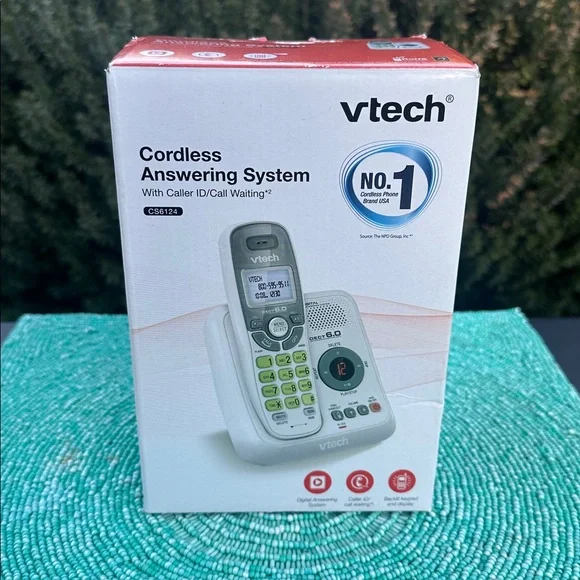 VTech CS6124 DECT6.0 cordless phone&answering system-brand new-originally packed