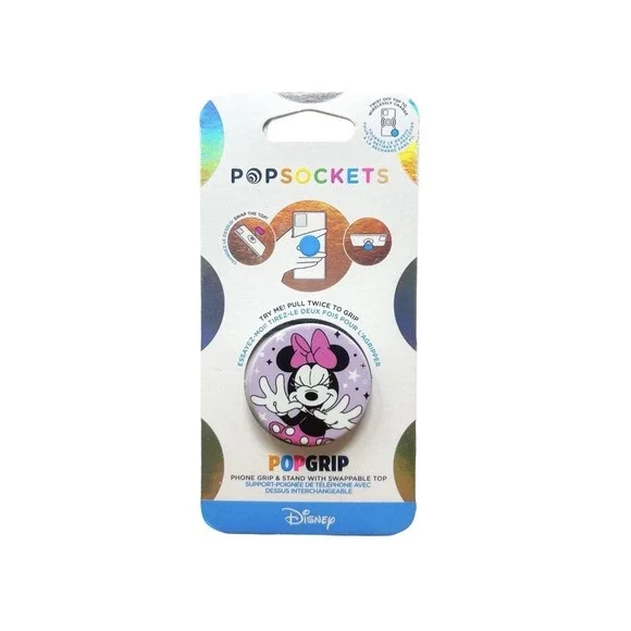 PopSockets PopGrip Phone Grip & Stand Disney Minnie Mouse Sparkle Jazz Hands