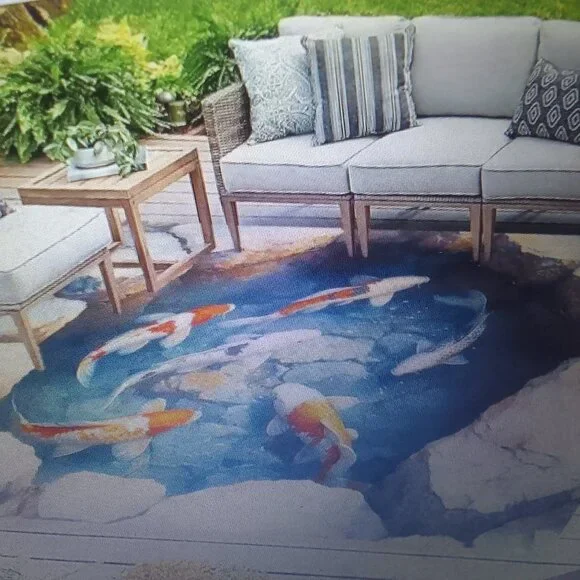 Luxury special door mat/carpet - illusion-design 