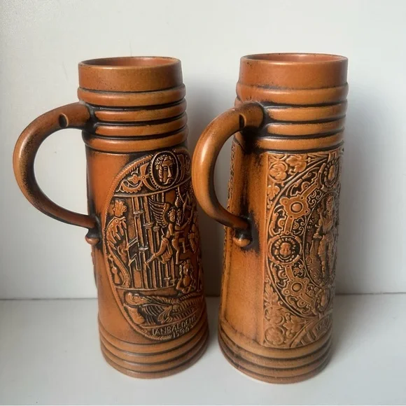 Vintage/Antique Large Getz German Beer Stein IANBALDENS 1596 OS