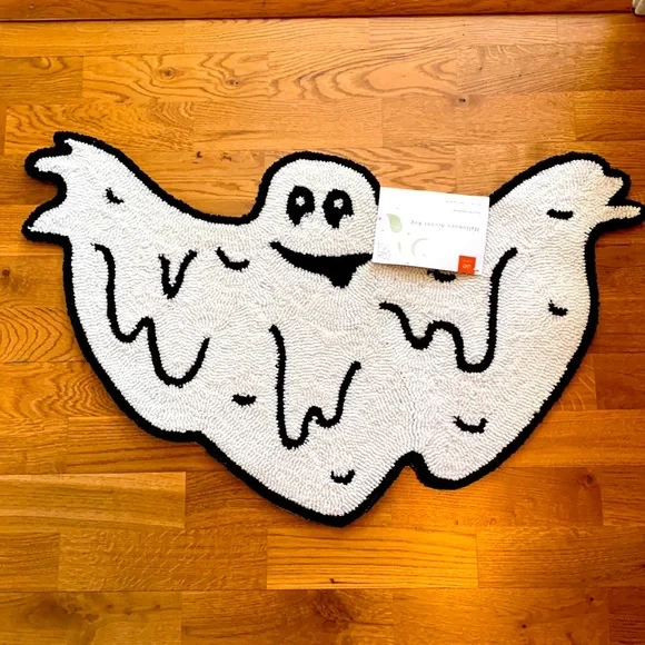 Loloi Ghost Boo Area Rug Halloween New with tags