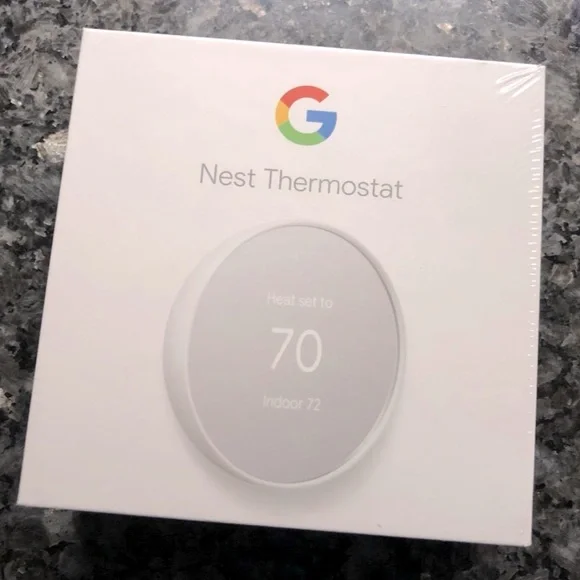 Nest Thermostat - Smart Programmable Wi-Fi Thermostat - Snow