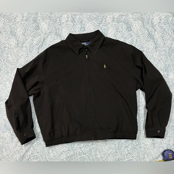 Vintage Ralph Lauren Black Lightweight Jacket