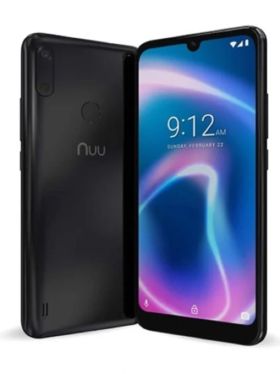 NUU X6 Android Smartphone - Sleek Black Design