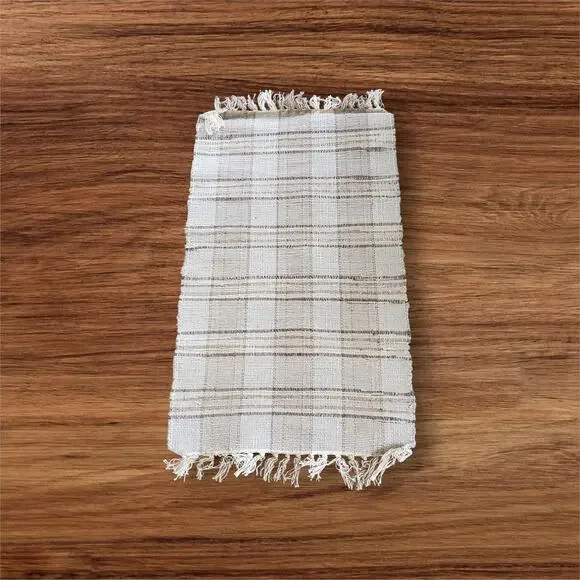 Eco-Friendly 100% Cotton Washable Rug - Handcrafted in India