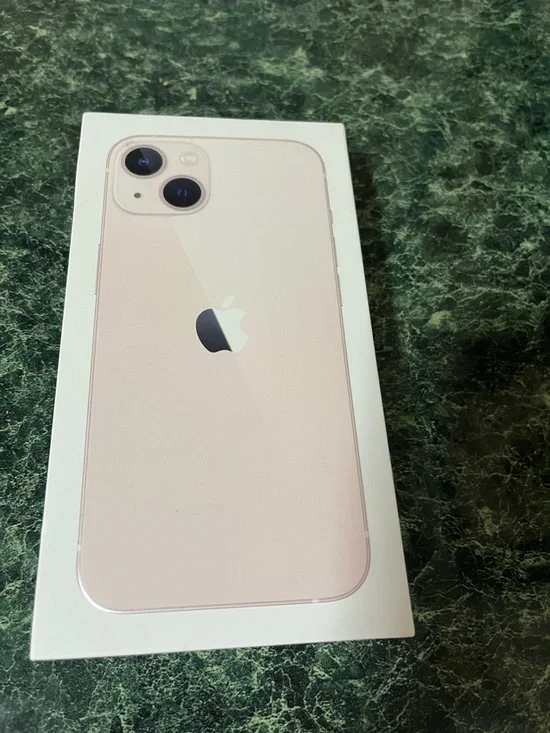 Empty iPhone 13 Box-Original Packaging Only (pink)