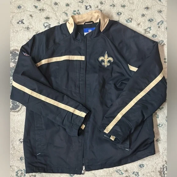 New Orleans Saints windbreaker jacket