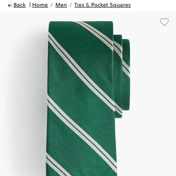 J. Crew Green and White Striped Tie, Burgundy/Navy/Hold Striped Tie, and socks