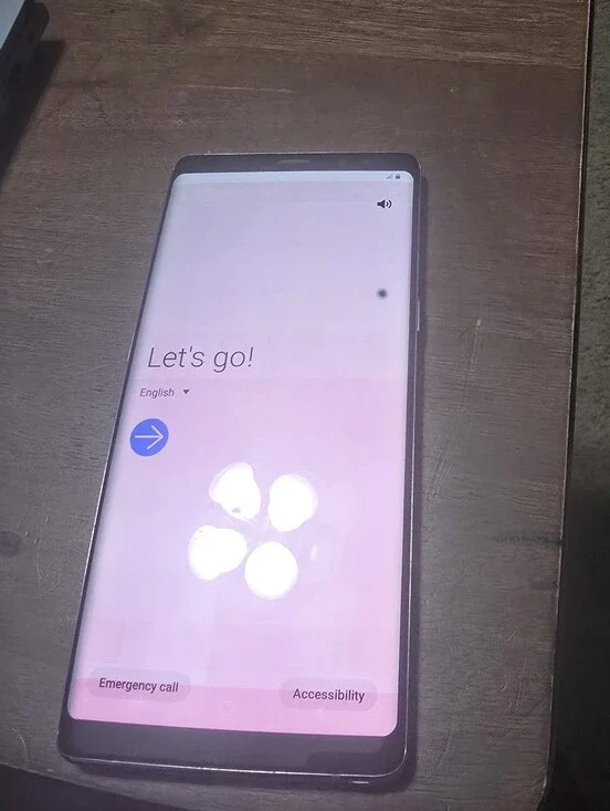 Samsung Note 8 64 GB Updated small burn in on the screen