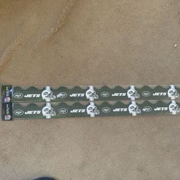 NFL New York Jets Extra Wide Deco Trim 2x37’ Packs