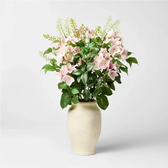 STUDIO MCGEE NWT statement floral potted arrangement -23”