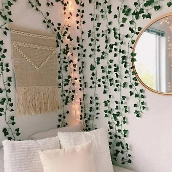 Artificial Leaf Vine wall or hanging decor 12pcs