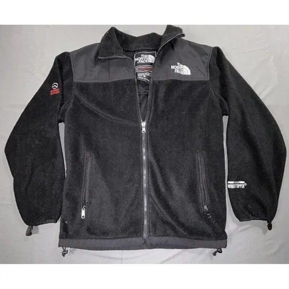 The North Face Summit Series Jacket Mens Small Black Fleece Core Windstopper