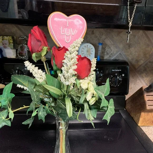 3 Red rose 