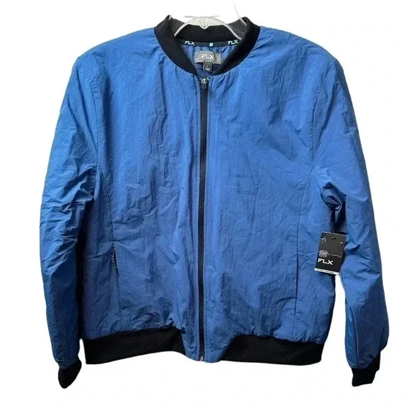 NWT’S. FLX Mens Large‎ Lightweight Bomber City Jacket.