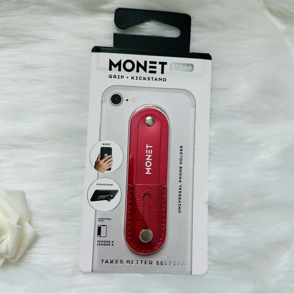 Monet Strap Grip Kickstand Universal Phone Holder - NWT