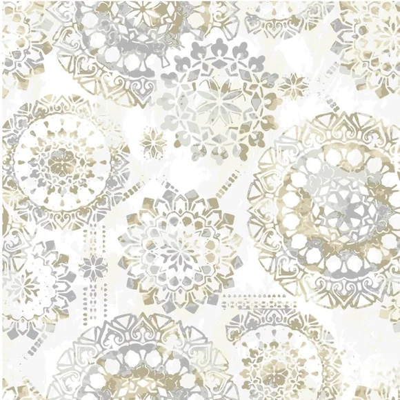 RoomMates Bohemian Peel and Stick Wallpaper