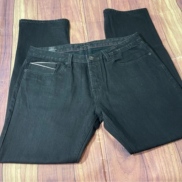 Men’s Cult of Individuality Black Rebel Straight Jeans