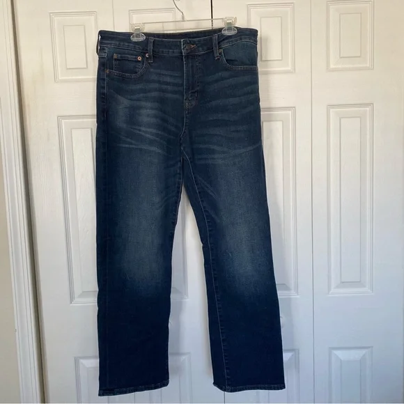 Aeropostale Men’s 34x32‎ Athletic Straight Premium Air Denim AERO Dark Wash