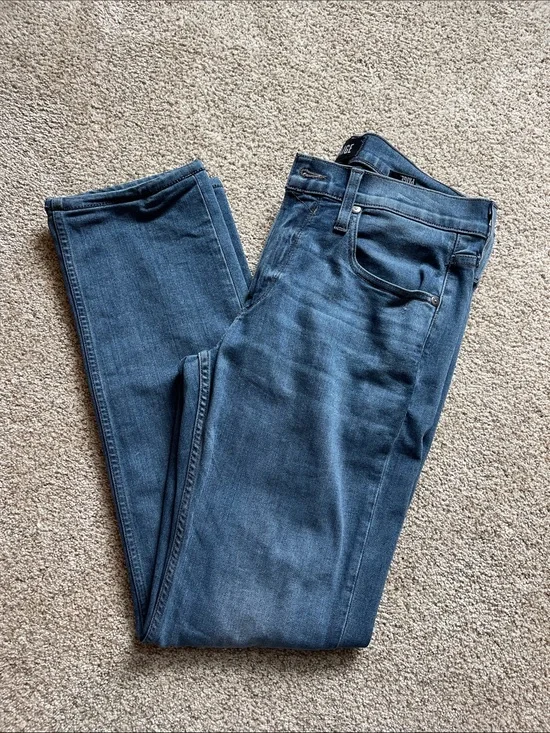 PAIGE LENNOX Slim Jeans - Size 29W Grammercy Wash