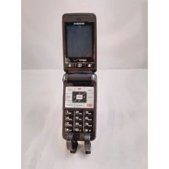 Samsung Verizon Wireless Model: SCH-U320 Flip Cell Phone (Tested) No Battery