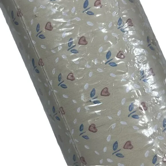 Eisenhart Wallcoverings Cottage Floral WallPaper Rose Flowers Hearts Country