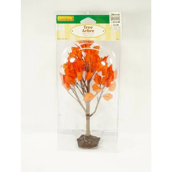 Lemax 2004‎ Autumn Maple Tree Large #44151 NEW Sealed in Package Vintage 9