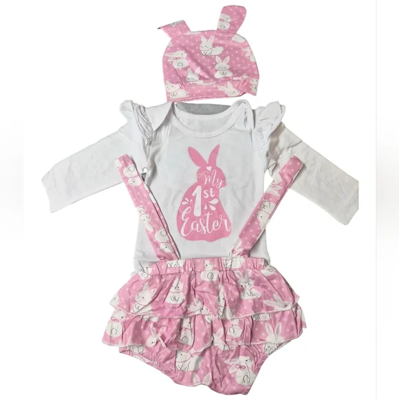 Baby Girl My 1st Easter Outfit 3–6M