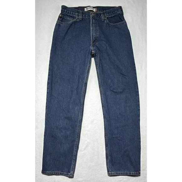 Levis 550 Jeans Mens 34x32 Medium Wash Denim Relaxed Fit Tapered Leg