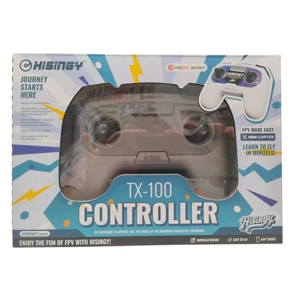 HISINGY TX-100 FPV Drone Controller Radio Transmitter Bluetooth‎ CT010191 White
