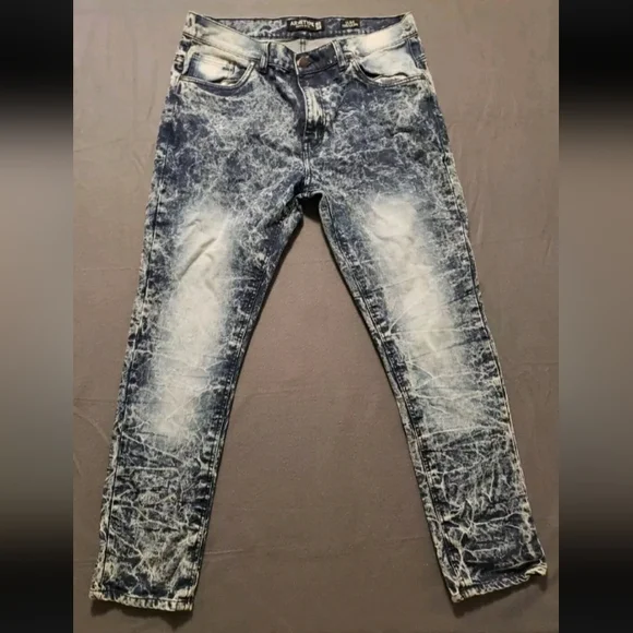 Arketype Size 40x32 Blue Acid Wash