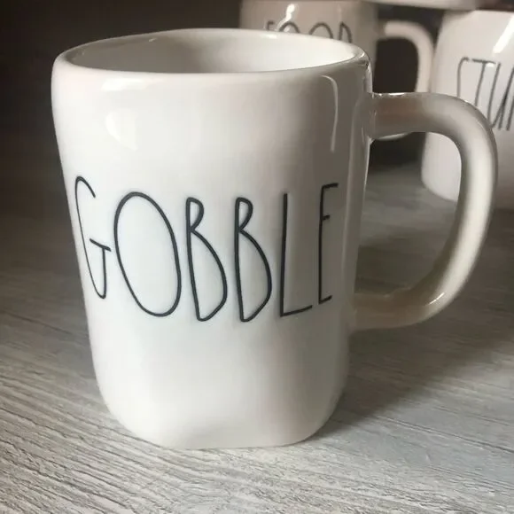 Rae Dunn GOBBLE mug