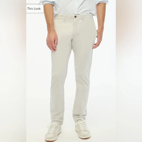 NWT $118 J.Crew Flex TruTemp‎ Thermal Comfort Mens Size 32x34