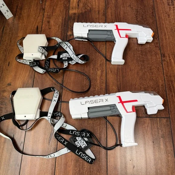 Laser X Blaster 944830 2 Blasters With Vest Receiver