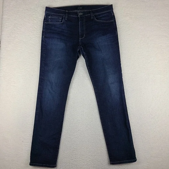 Joe's‎ Jeans Mens 36x34 Blue Slim Straight Dark Wash ABBA Denim TM8ABA8215
