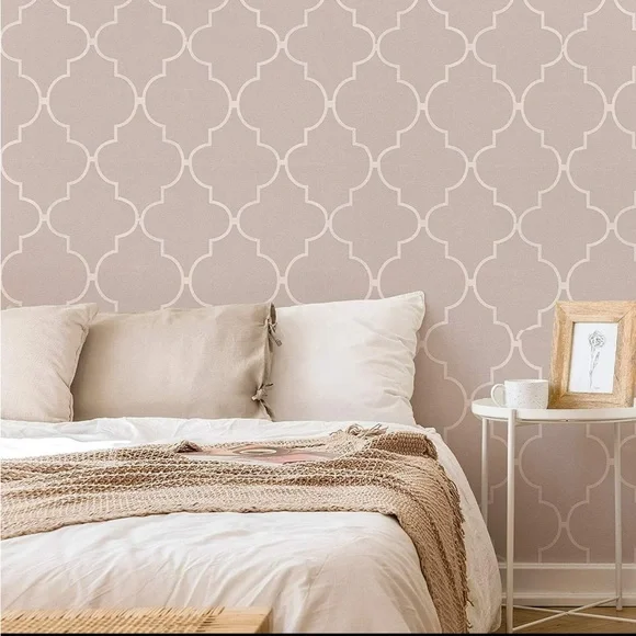 Allen & Roth Spanish Tile Pattern Textured Wallpaper, 56 sq ft., 11 yd. x 20.5