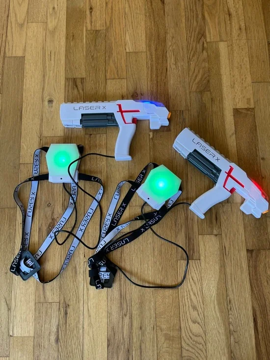 Laser X Revolution Two Player Long Range Laser Tag Gaming 2 Blasters Works