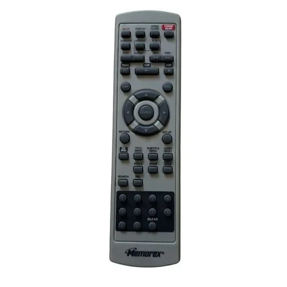 Memorex DVD Player Remote Control