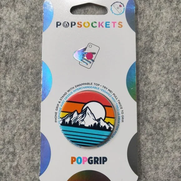 Sunset Peaks Popsockets Single Grip & Stand Universal Phones and Tablet Holder