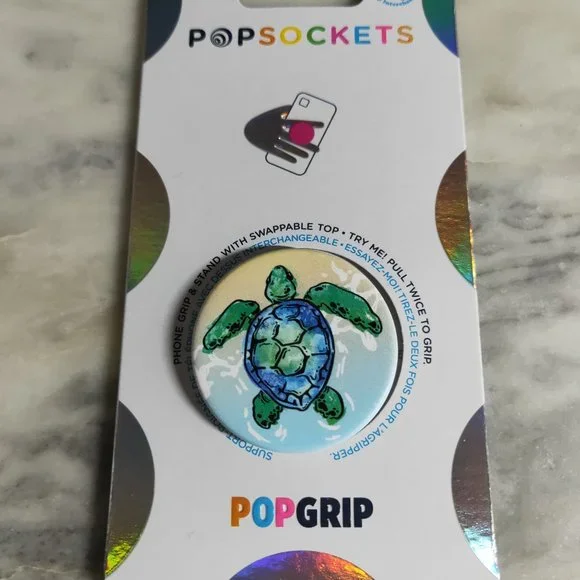 Tortuga Popsockets Single Grip & Stand Universal Phones and Tablet Holder