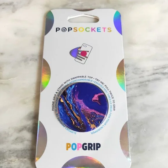 Galactic Magma Popsockets Single Grip & Stand Universal Phones and Tablet Holder