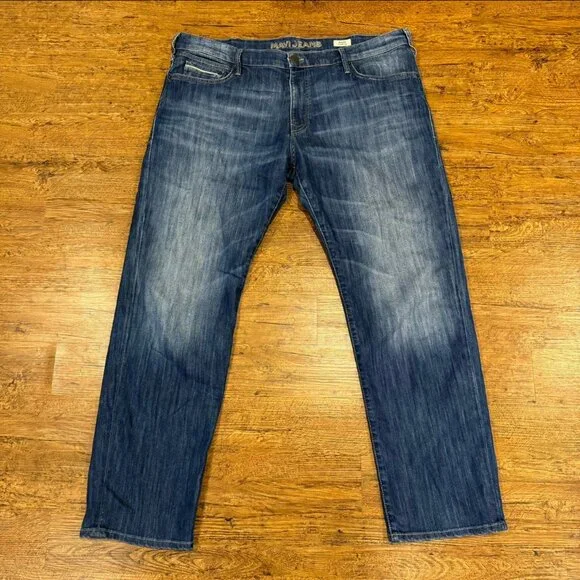 Mavi Blue Myles Straight Leg Casual Denim Jeans Trousers‎ Pants Men's Size 42x31
